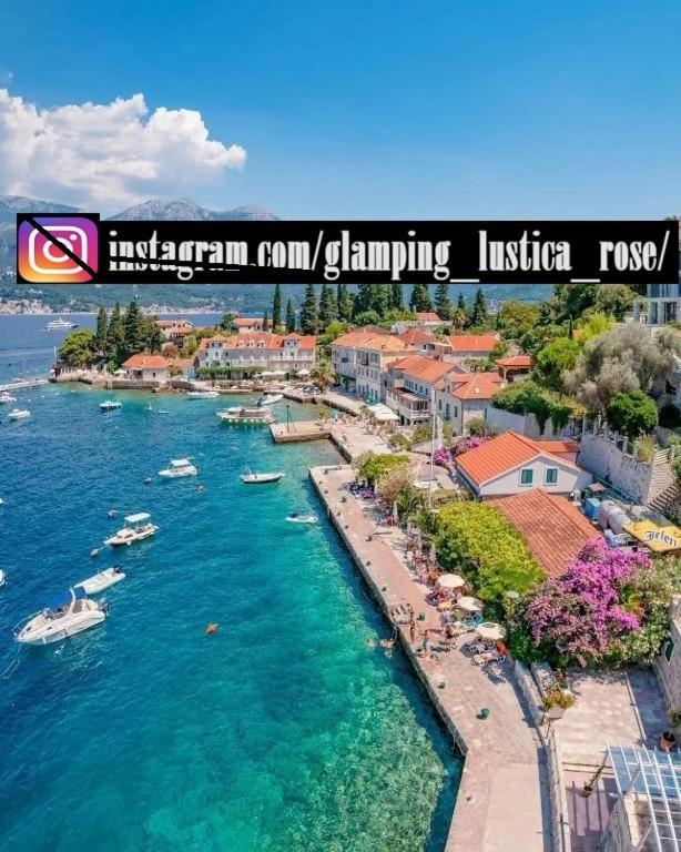 הוילה טיווט Glamping Peninsula Lustica Rose מראה חיצוני תמונה